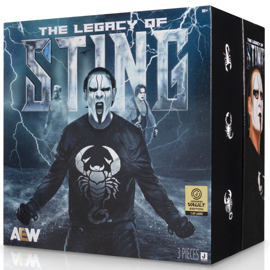 AEW Legacy of Sting 3 Pack Figure Set
