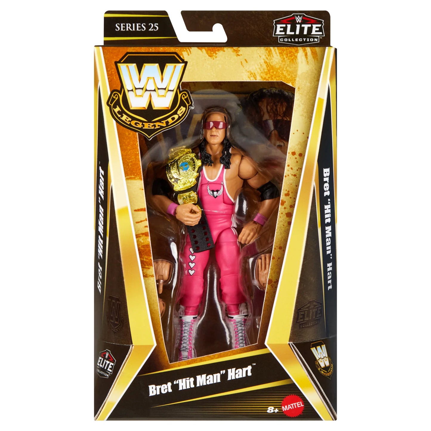 WWE Bret Hart Legends Edition Elite Series 25 Figure