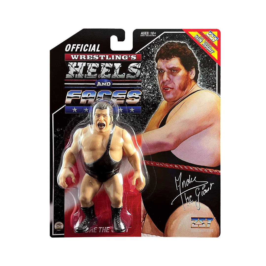 Zombie Sailor's Toys Wrestling Heels and Faces - Andre The Giant Black Strap (Black Card)