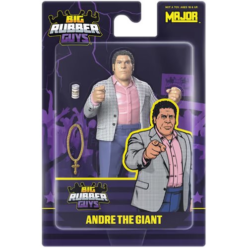 Collect Major Big Rubber Guys - Suited Andre the Giant