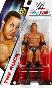 WWE The Rock Main Event Basic 150 Figure