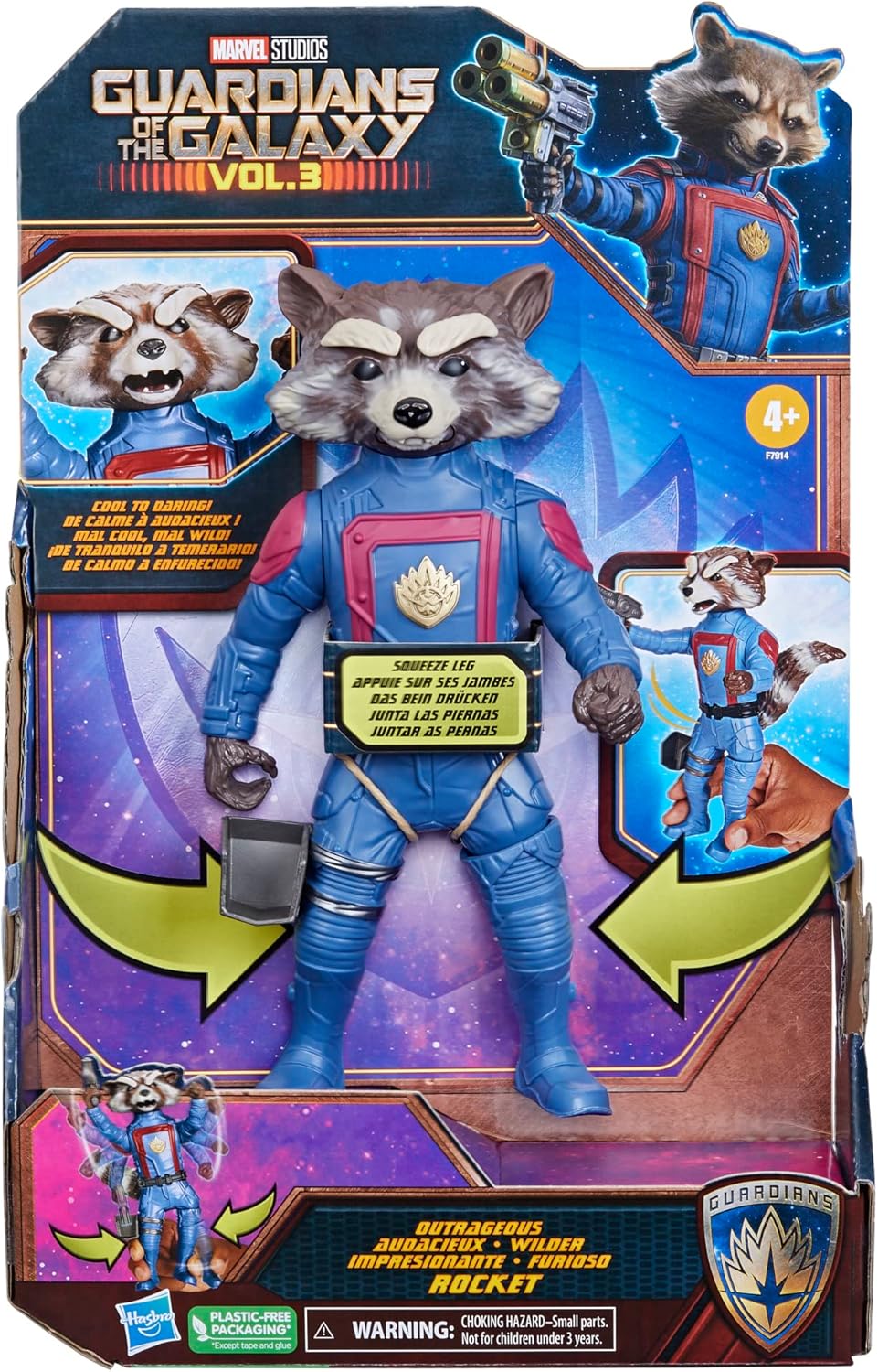 Marvel GOTG3 Rocket Figure