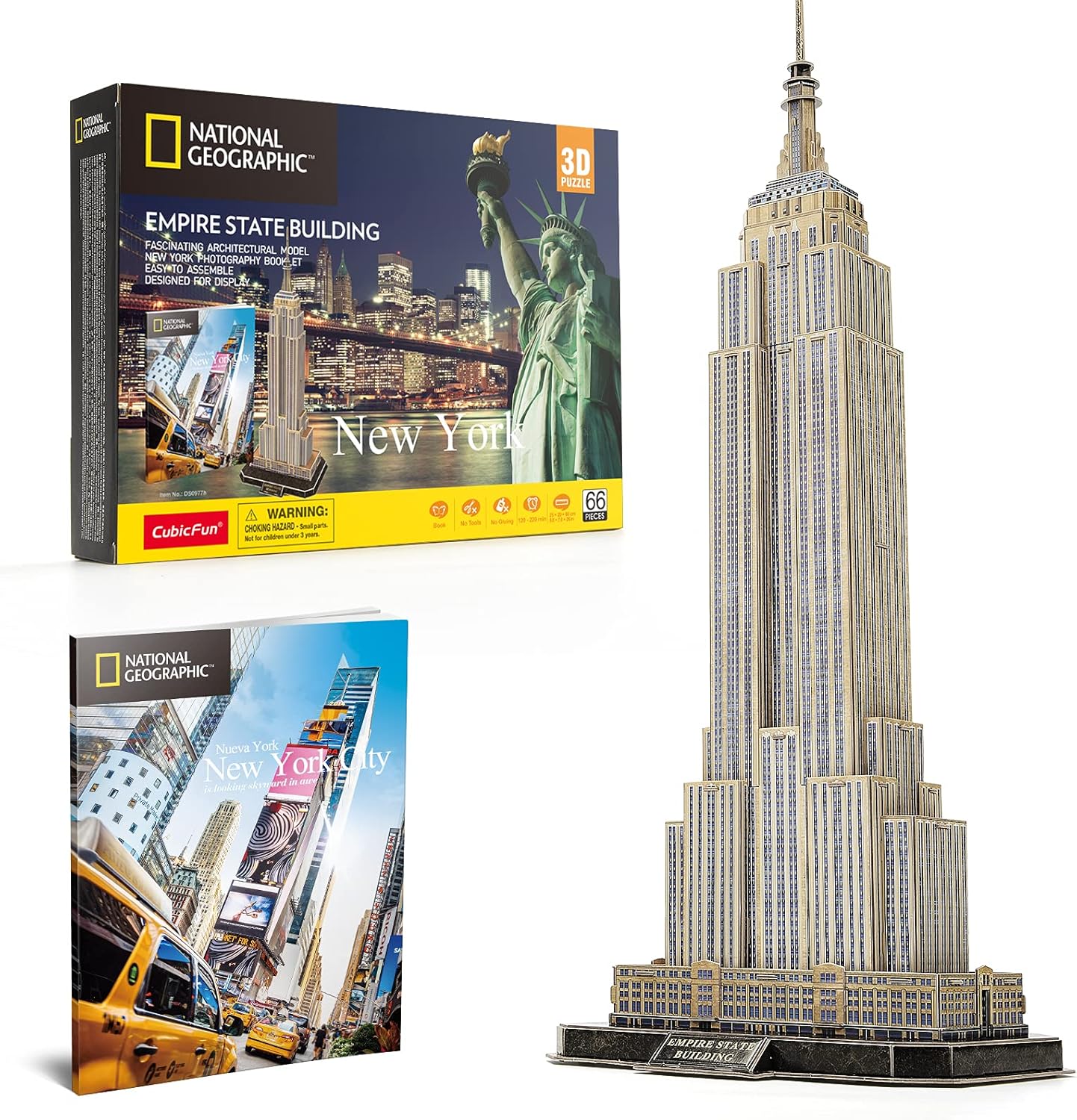 CubicFun National Geographic 3D Puzzles Empire State Building