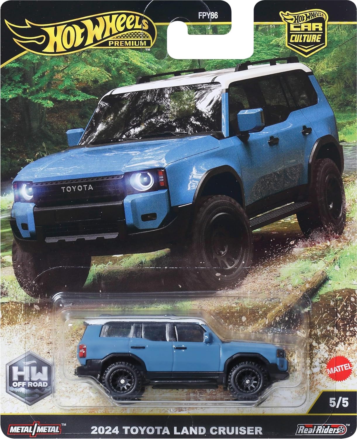 Hot Wheels Premium Car Culture Off Road 2024 Toyota Land Cruiser