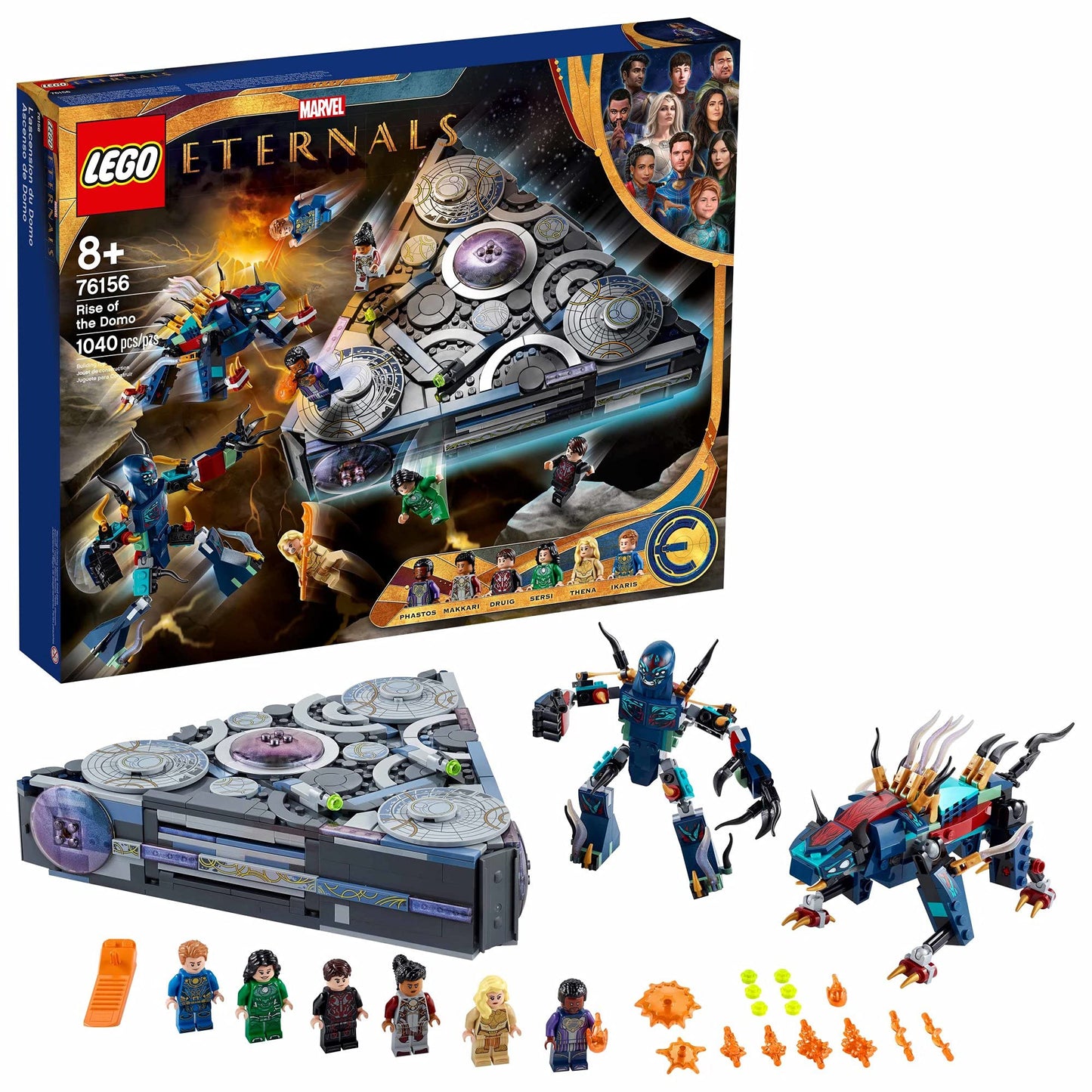 LEGO Marvel Eternals Rise of The Domo 76156