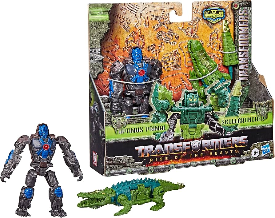 Transformers ROTB Optimus Primal and Skullcruncher 2 Pack