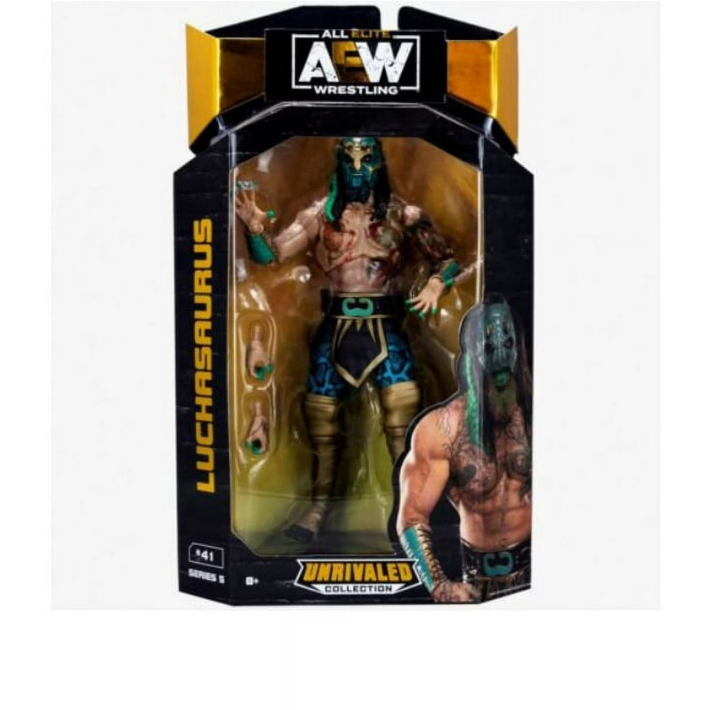 AEW Luchasaurus Unrivaled Series 5 Figure