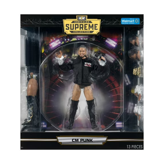 AEW CM Punk Supreme Edition Figure