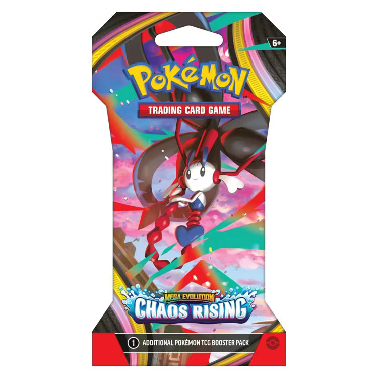 Pokemon Mega Evolution Chaos Rising Sleeved Booster Pack