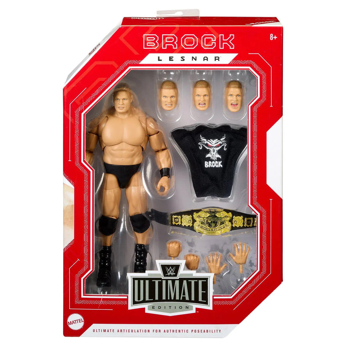 WWE Brock Lesnar Ruthless Aggression Ultimate Edition Figure