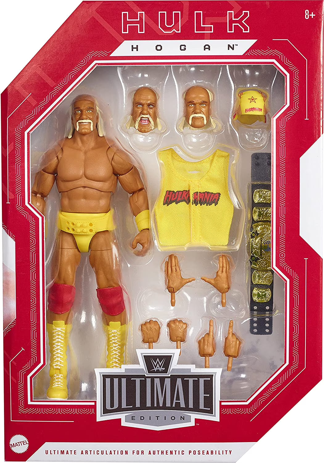 WWE Hulk Hogan Fan Takeover Ultimate Edition Figure