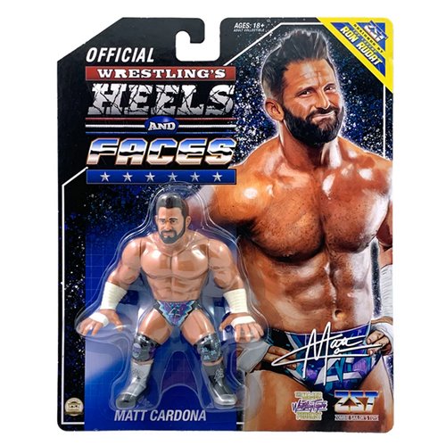 Zombie Sailor's Toys Wrestling Heels and Faces - Matt Cardona (Black Card)