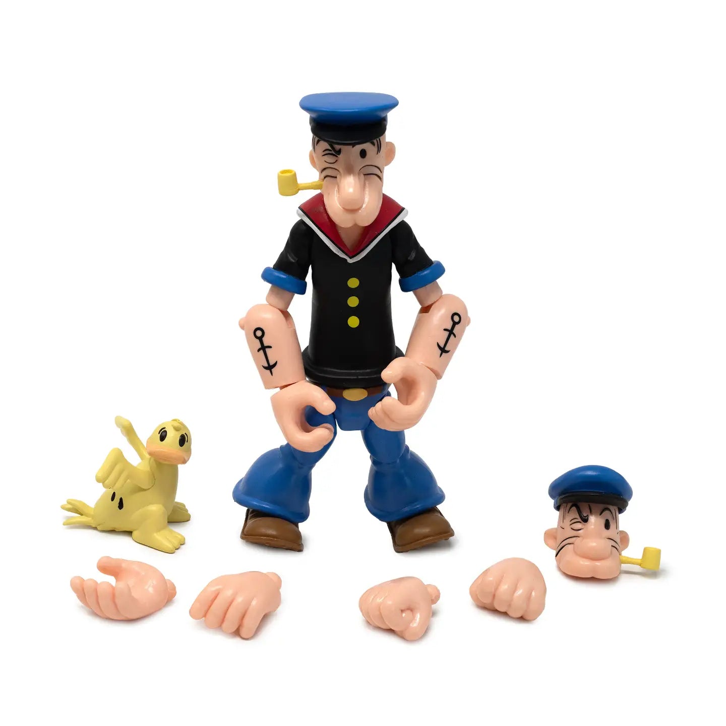 Popeye Classics Action Figure: Popeye 1st Appearance - Black Shirt