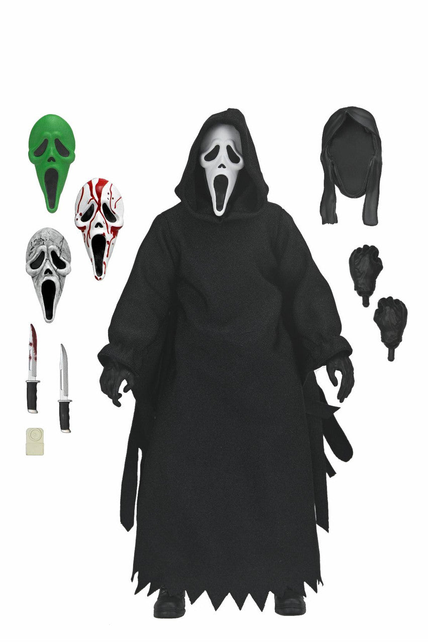 NECA Scream Ghost Face – 8” Clothed Action Figure