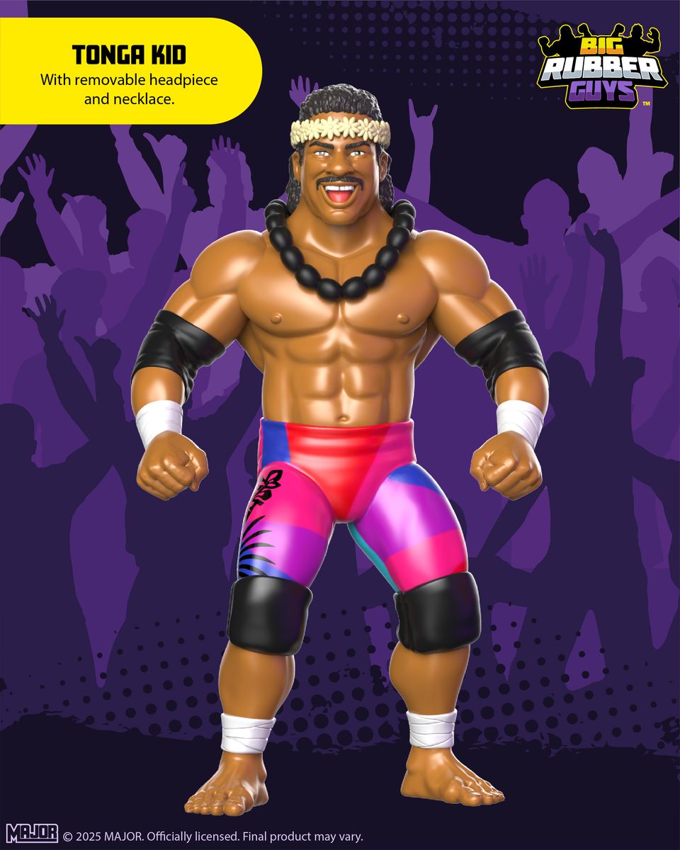 Collect Major Big Rubber Guys - Tonga Kid