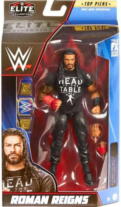 WWE Roman Reigns Top Picks 2023 Elite Figure
