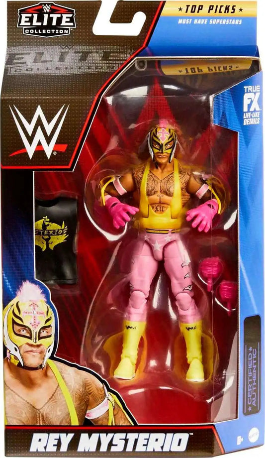 WWE Rey Mysterio Top Picks 2023 Elite Figure