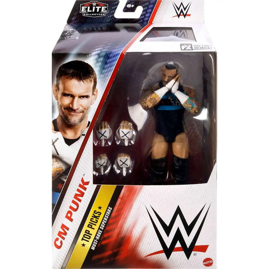 WWE CM Punk Top Picks Elite 2025 Figure