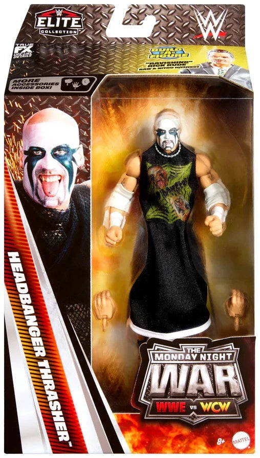 WWE Headbanger Thrasher Monday Night Wars Elite Figure
