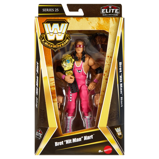 WWE Bret Hart Legends Edition Elite Series 25 Figure