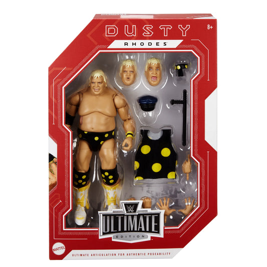 WWE Dusty Rhodes Ultimate Edition Figure (with Box Damage)