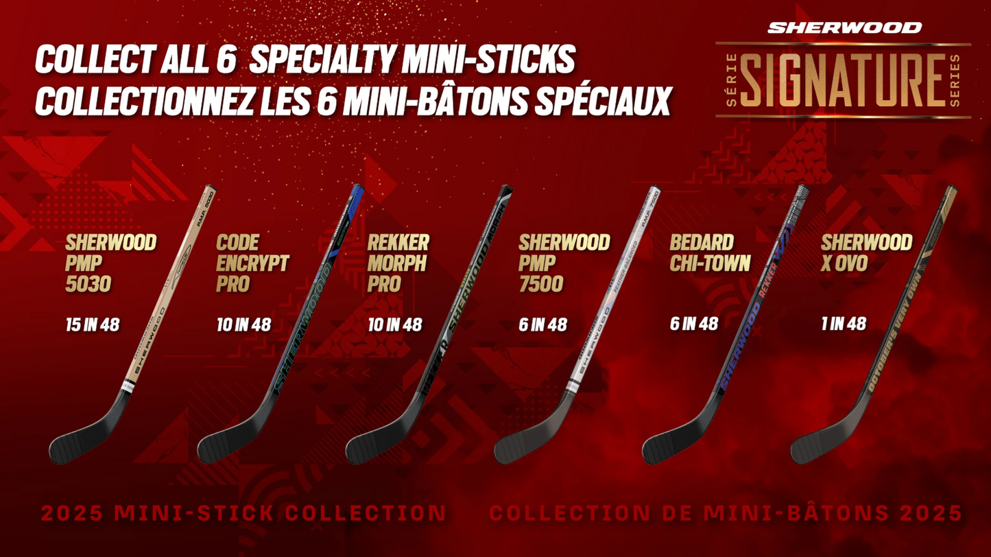 Sherwood Signature Series Mystery Mini Hockey Stick - Right Handed