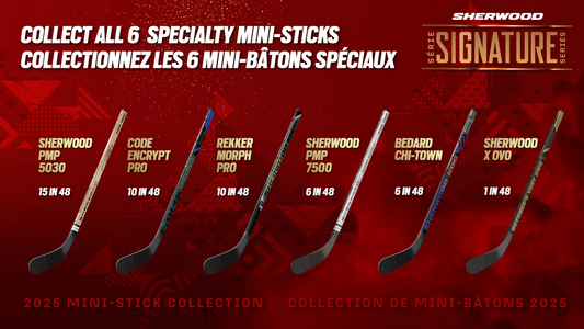 Sherwood Signature Series Mystery Mini Hockey Stick - Right Handed