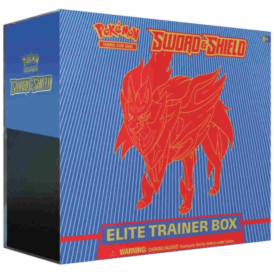 Pokemon Sword and Shield ETB Blue