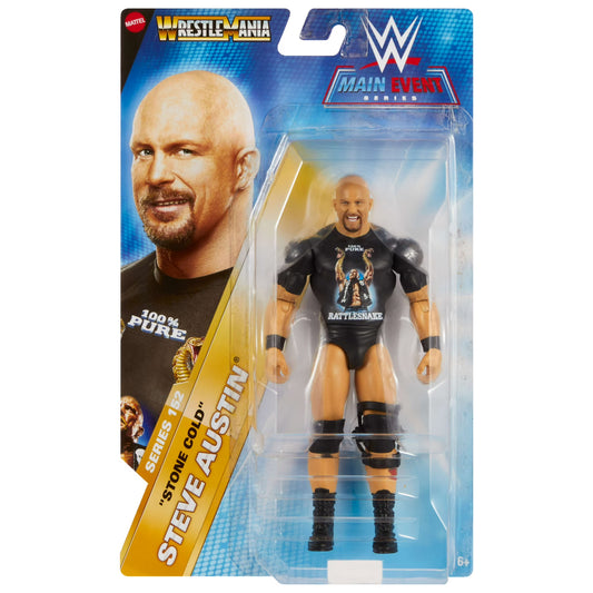 WWE Stone Cold Steve Austin Main Event Series 152 Wrestlemania Figure