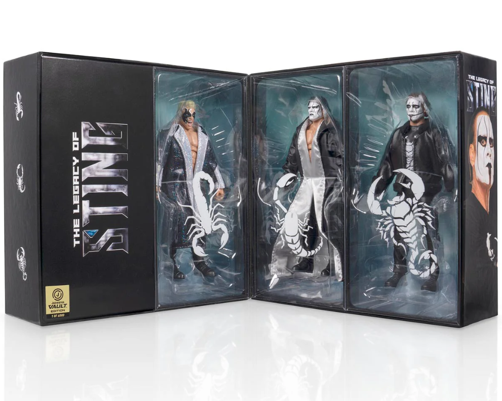AEW Legacy of Sting 3 Pack Figure Set