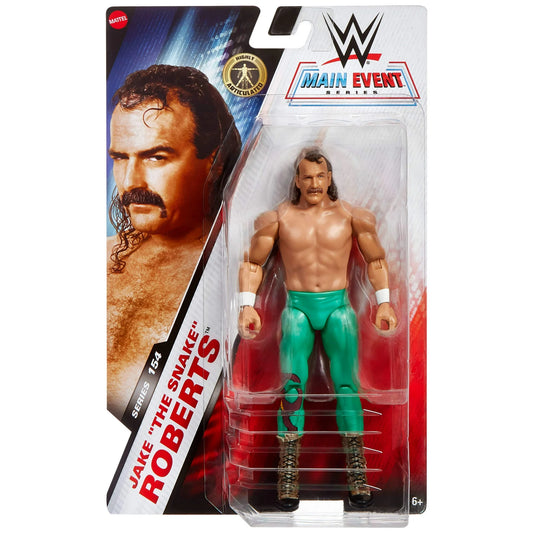 WWE Jake the Snake Roberts Main Event Basic 154 Figure