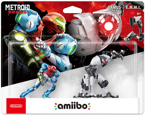 Nintendo Amiibo  Metroid Dread Samus and E.M.M.I.