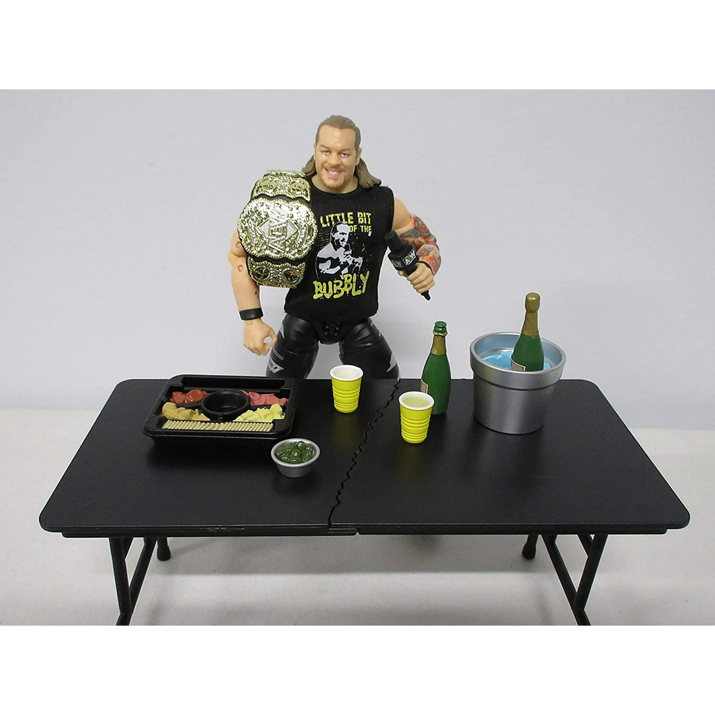 AEW Chris Jericho "A Little Bit of the Bubbly" Figure