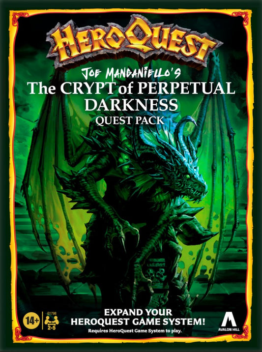Heroquest Joe Manganiello's The Crypt of Perpetual Darkness Quest Pack