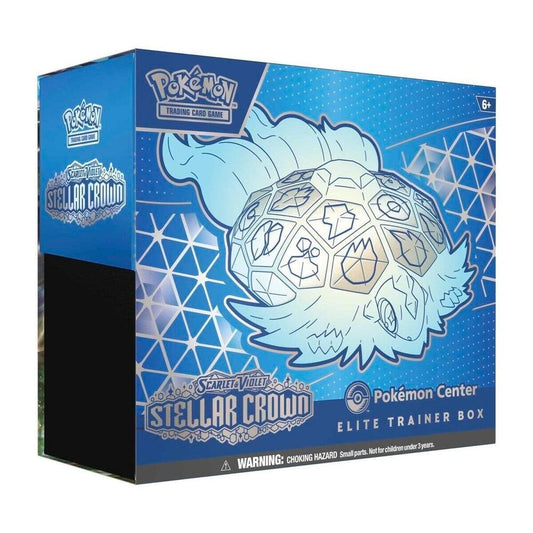 Pokemon Scarlet and Violet Stellar Crown Pokemon Center Elite Trainer Box