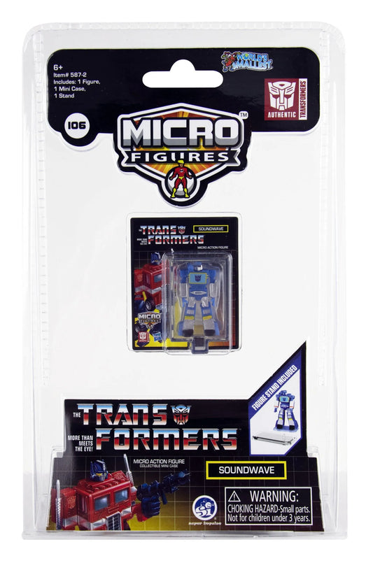 Micro Figures Transformers Soundwave Figure