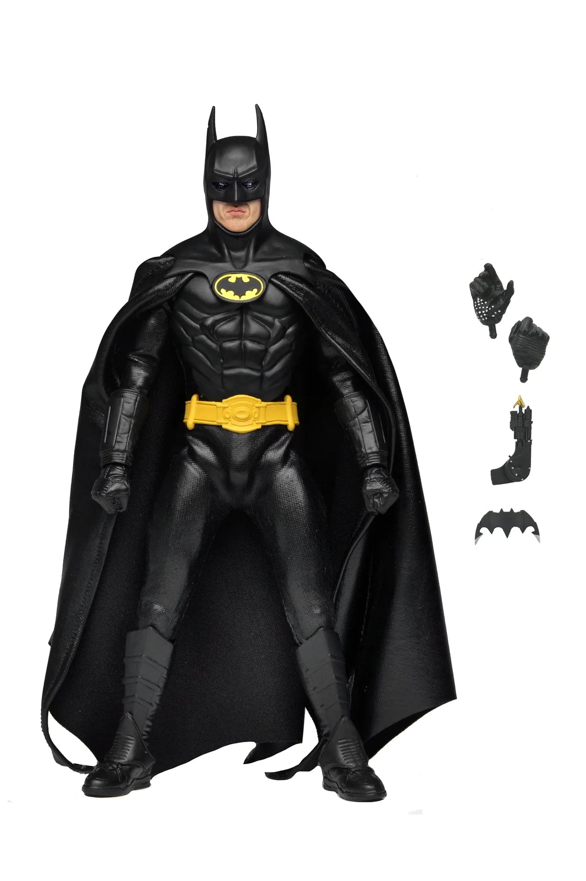 NECA Batman 1989 8" Scale Michael Keaton Clothed Batman Figure