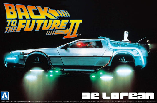 Aoshima BTTF 2 Delorean Model Kit