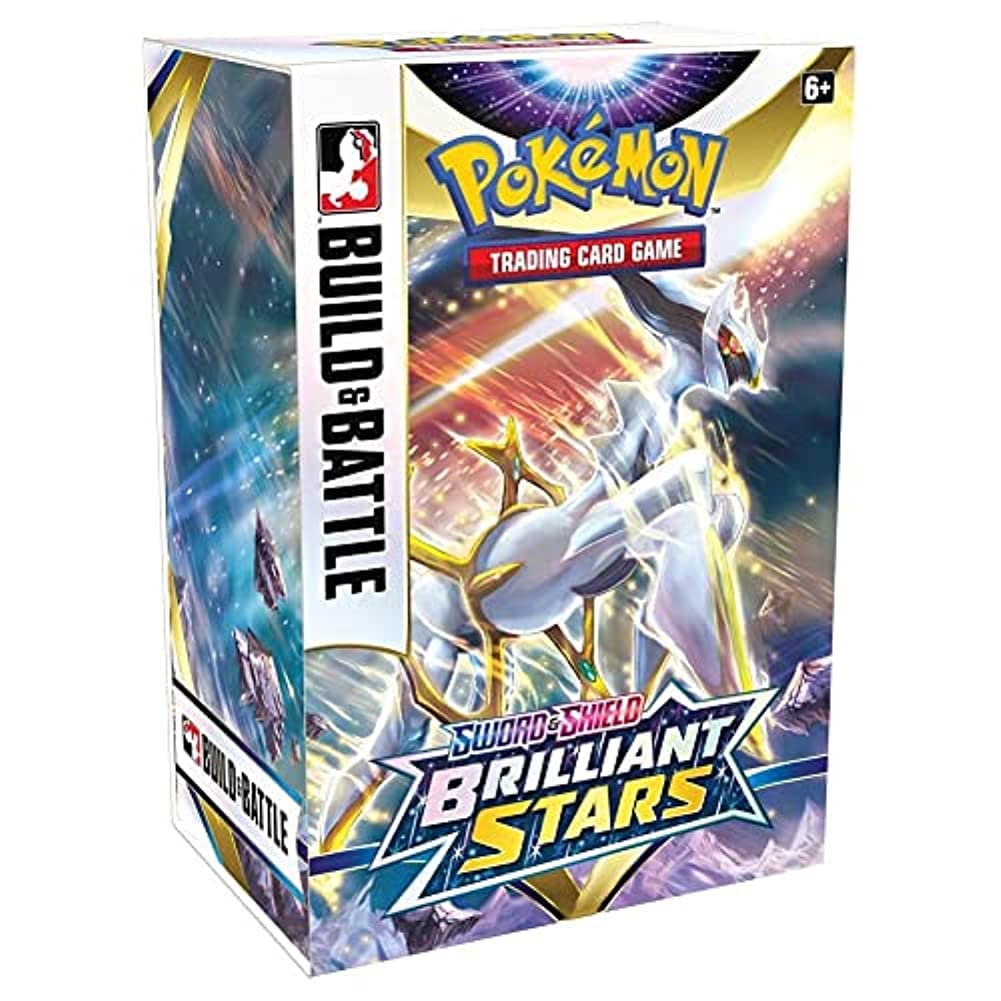 Pokemon Sword And Shield Brilliant Stars Build And Battle Booster Box