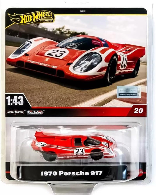 Hot Wheels Premium 1970 Porsche 917 1:43 Scale