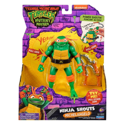 Teenage Mutant Ninja Turtles TMNT Ninja Shouts Michelangelo