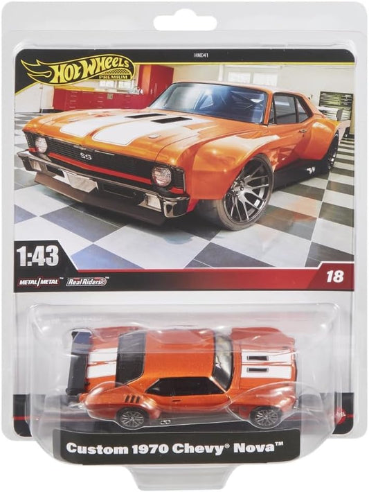 Hot Wheels Premium Custom 1970 Chevy Nova 1:43 Scale