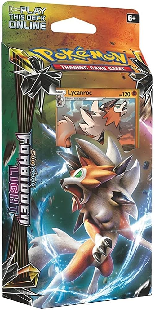 Pokemon TCG: Sun & Moon Forbidden Light Lycanroc Theme Deck