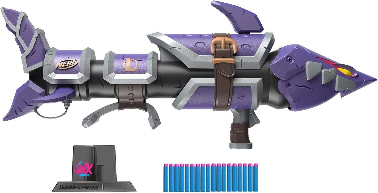 Nerf LMTD League of Legends Jinx Fishbones Dart Blaster