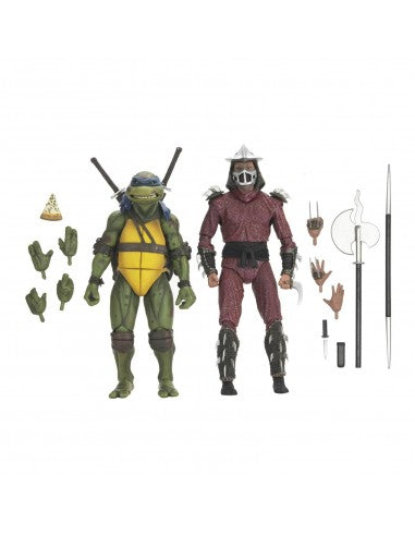 NECA Teenage Mutant Ninja Turtles TMNT 2 Pack - Leonardo and Shredder