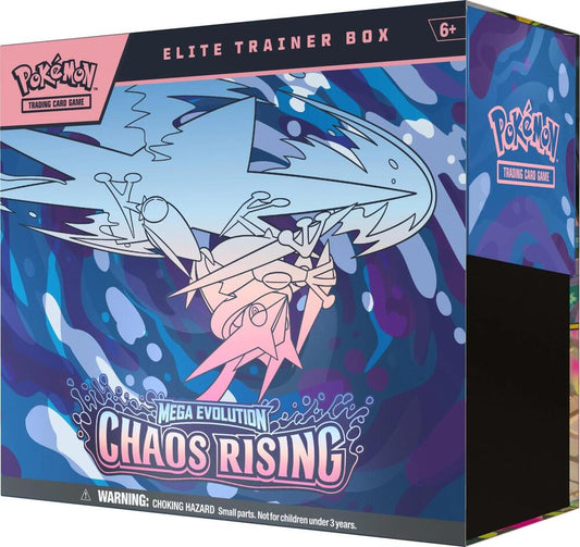 Pokemon Mega Evolution Chaos Rising Elite Trainer box