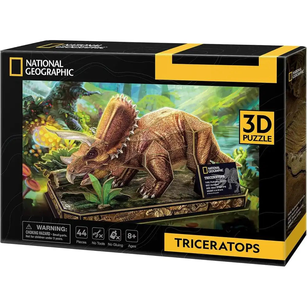 National Geographic 3D Puzzle Triceratops