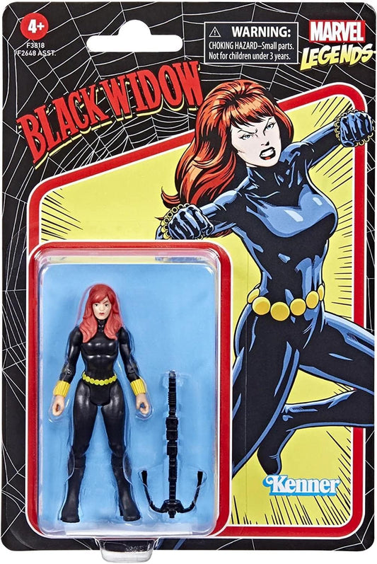 Marvel Legends Kenner Retro Black Widow Figure
