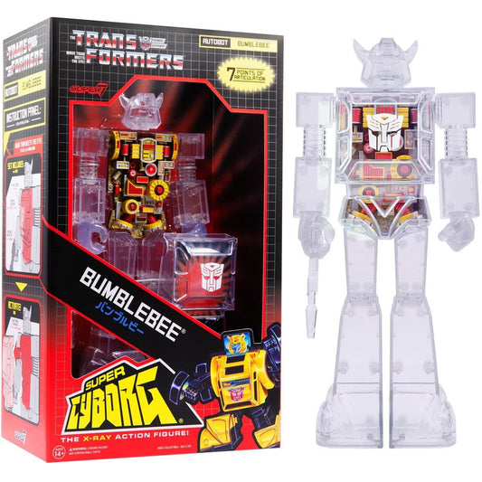 Super 7 Transformers Bumblebee Clear
