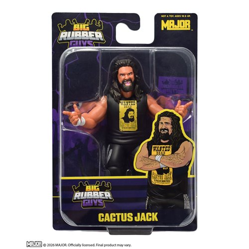Collect Major Big Rubber Guys - Cactus Jack